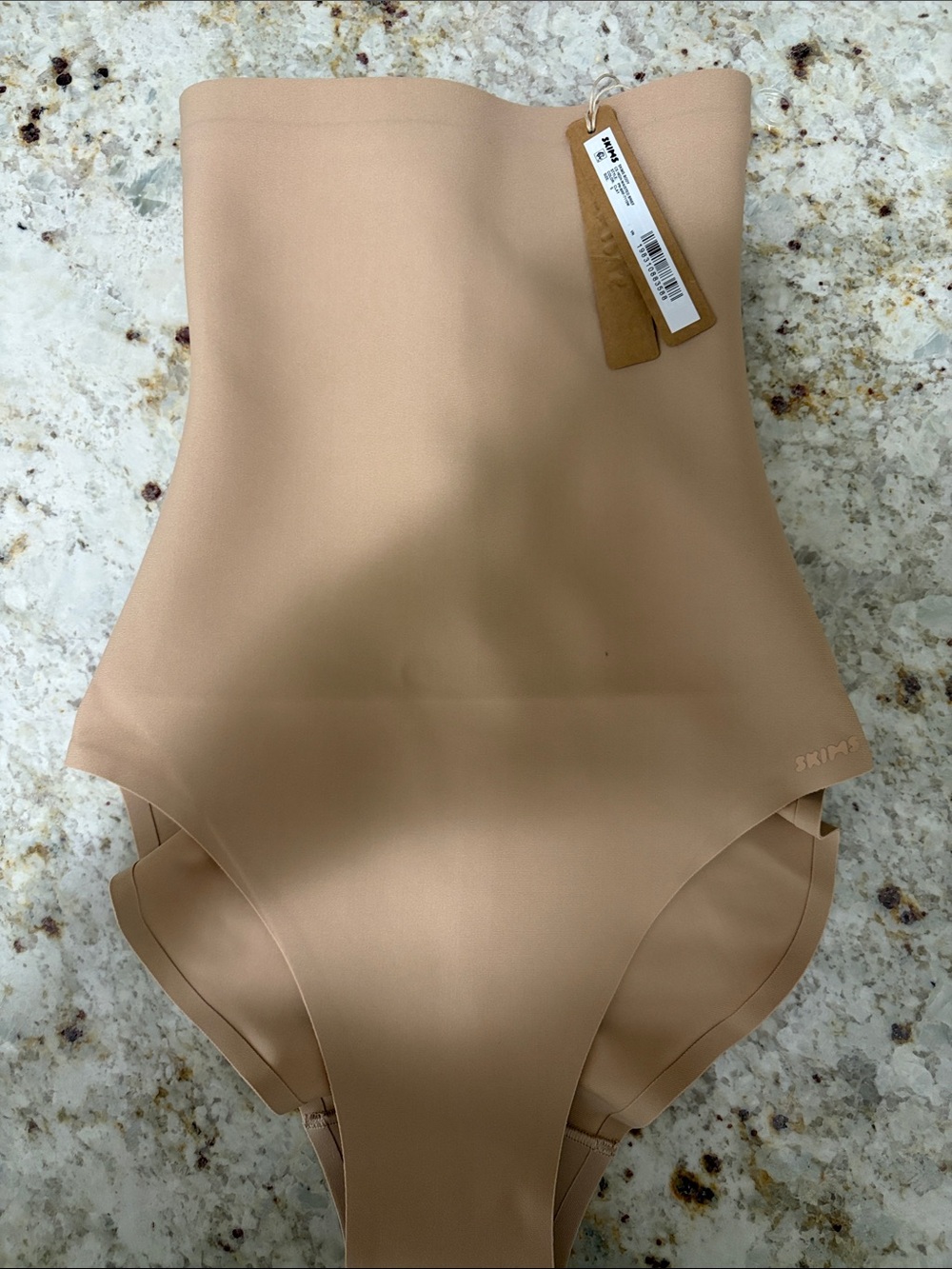 SKIMS High-Waist Shapewear Briefs in Nude